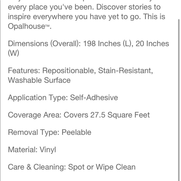 Opalhouse Wall Decor Opalhouse Eulalia Peel Stick Wallpaper New